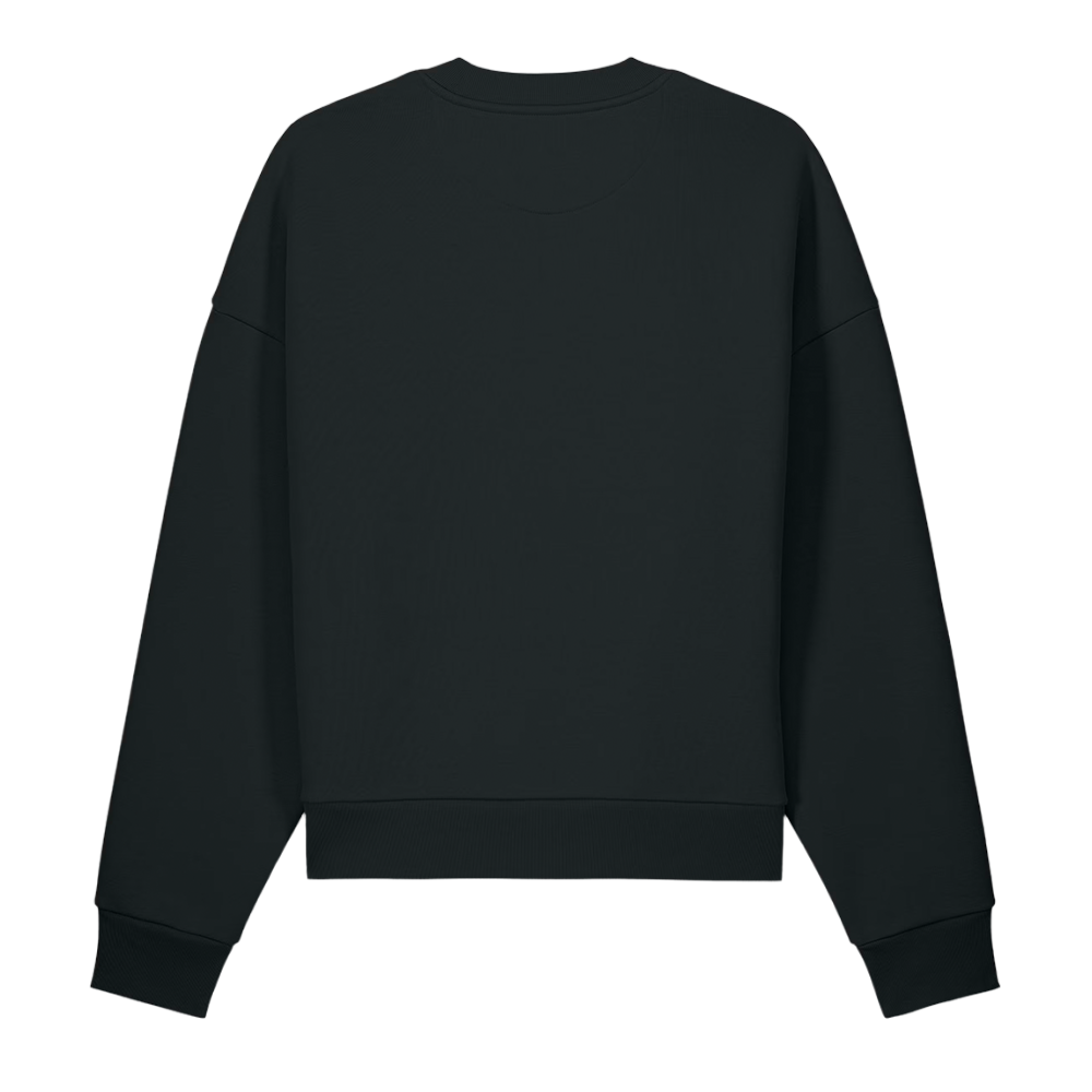 Heavyweight Sweatshirt — Black back